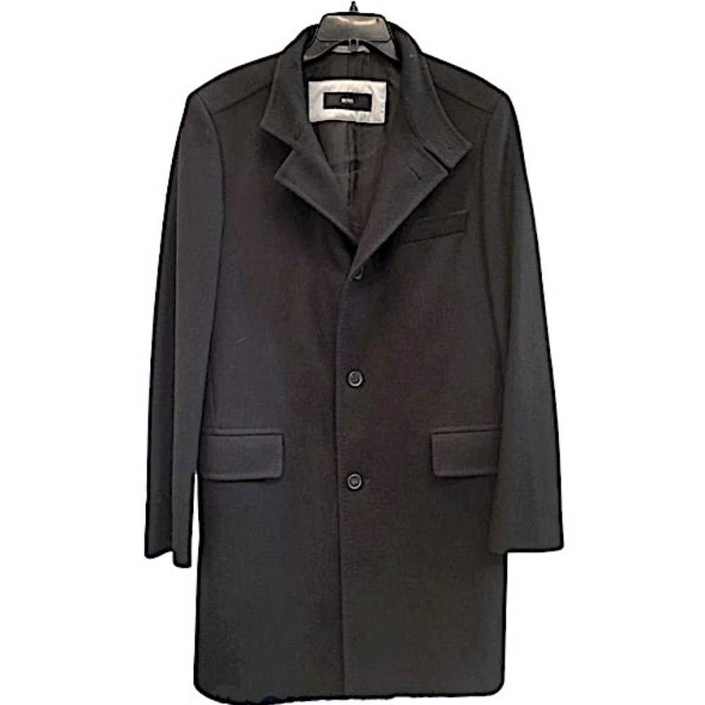 Hugo Boss Men's Wool Coat
